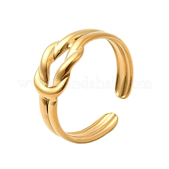 Bagues de manchette en acier inoxydable 304 pour femmes&nbsp;RJEW-Z110-03G