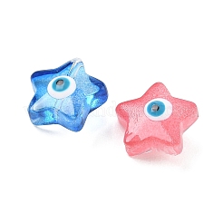 Hechos a mano de los abalorios del lampwork del ojo malvado&nbsp;LA-CBAAB97-01C