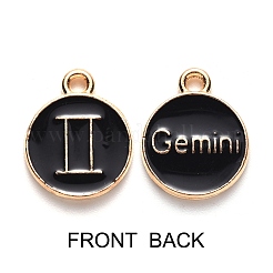 Pendentifs d'émail en alliage&nbsp;ENAM-SZ0001-28C-I