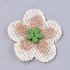Accessoires d'ornement en lin&nbsp;DIY-WH0163-19