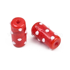 Handgemachte Bunte Malerei-Perlen&nbsp;LAMP-G170-01B-13