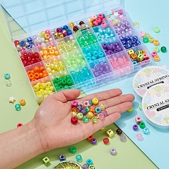 Bausätze für DIY-Stretcharmbänder im 25-Stil&nbsp;DIY-YW0004-59