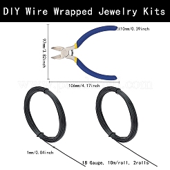 Kit di gioielli avvolti in filo fai da te&nbsp;DIY-BC0011-81D-01