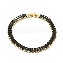 Bracciali tennis con zirconi cubici&nbsp;BJEW-A132-19G