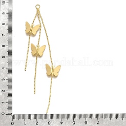 Ottone grandi ciondoli&nbsp;KK-B135-01G