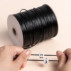 Cordon de polyester ciré coréen&nbsp;YC-1.2mm-1