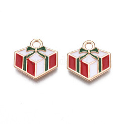 Weihnachten Legierung Emaille Anhänger&nbsp;ENAM-Q442-59