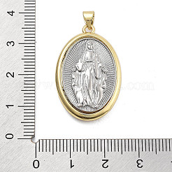 Langlebige vergoldete Messinganhänger&nbsp;KK-Q006-42G-03