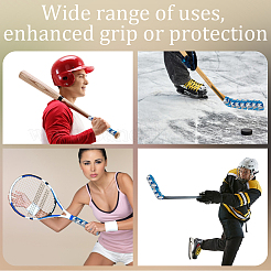 Adesivo protettivo per testa di racchetta da badminton in policotone&nbsp;DIY-WH20013-90C