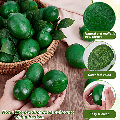 50 citron en mousse de simulation&nbsp;DJEW-GA0001-75A