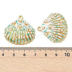 Ozean 304 Edelstahl Emaille Anhänger&nbsp;STAS-T076-08D-02G