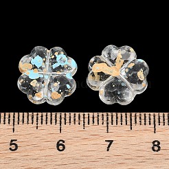 Perline acriliche trasparenti verniciate a spruzzo&nbsp;AC-CBAE09B-09