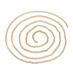 Gelbgold gefüllte Roloketten&nbsp;CHC-M023-19G