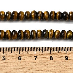 Natürlichen Tigerauge Perlen Stränge&nbsp;G-A275-B01-4x6mm