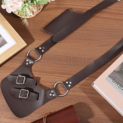 Mittelalterliches Pistolenholster aus PU-Leder&nbsp;AJEW-WH0606-009A