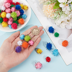 300 Stück weicher Pomponball aus Kunstfuchsfell&nbsp;DIY-OC0013-89