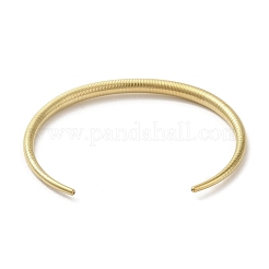 Offene Manschettenarmreifen aus 304 Edelstahl&nbsp;BJEW-K241-02C-G