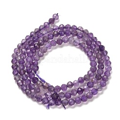 Natürlichen Amethyst Perlen Stränge&nbsp;X-G-K373-B03-03
