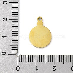 Colgantes de esmalte de acero inoxidable 304&nbsp;STAS-U039-05G