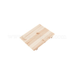 Rechteckige Holzbretter&nbsp;TOOL-WH0053-69A