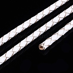 Cordon en cuir de vache tressé creux&nbsp;NWIR-ZX002-01C