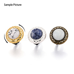 Base de bague de lunette réglable en alliage et fer avec plateau rotatif&nbsp;MAK-T012-05G