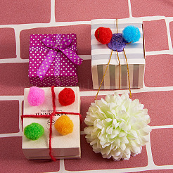 DIY Pom Pom Ball Dekoration Herstellung Kits&nbsp;DIY-SZ0001-39B