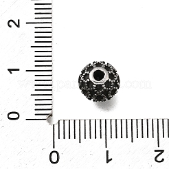 Gravierte Perlen aus Edelstahl 304&nbsp;STAS-H263-17AS-10