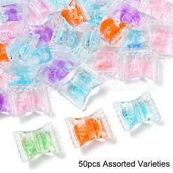 50 Stück transparente Acrylperlen&nbsp;OACR-YW0002-13