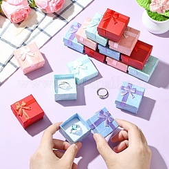 12 Stück Valentinstagsgeschenkpakete Ringboxen aus Karton&nbsp;CBOX-YW0001-04A