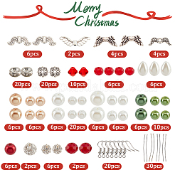 DIY-Set zur Herstellung von Weihnachtsfeen-Ohrringen&nbsp;DIY-SC0022-83