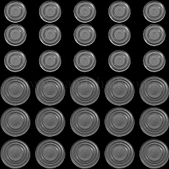 80 Stück PVC-Anti-Rutsch-Pads in 2 Stilen für Glastischplatten&nbsp;KY-GF0001-46