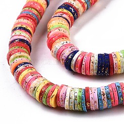 Handgefertigte Polymer Clay Perlen Strang&nbsp;X-CLAY-T018-04D