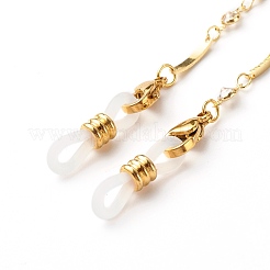 Handgefertigte Messing-Gliederketten-Brillenketten&nbsp;AJEW-EH00365