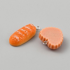 Pendenti in resina opaca e trasparente&nbsp;RESI-WH0022-17A