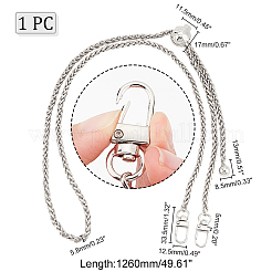Verstellbare Weizenkettentaschengriffe aus Legierung&nbsp;FIND-WH0061-54P