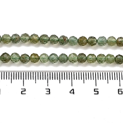 Natürliche grüne Apatit Perlen Stränge&nbsp;G-G105-A01-03
