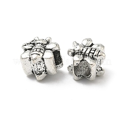 Metall Großlochperlen&nbsp;X-PALLOY-S079-078AS