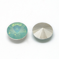 Cabochon in strass di resina a punta sul retro&nbsp;RESI-T015-16mm-A20