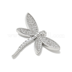 Pendentifs en laiton zircon cubique transparent&nbsp;KK-E796-06-P