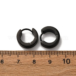 Boucles d'oreilles créoles en acier inoxydable 304&nbsp;EJEW-D331-19C-B