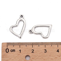 Tibetischer stil Aluminium Anhänger & Charms&nbsp;TIBEP-LF9322YKG-AS-FF