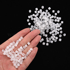 Perles de bugle en verre&nbsp;SEED-S050-B-001