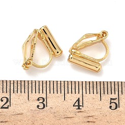 Ohrclips aus Messing zum Aufstecken&nbsp;KK-A281-30G