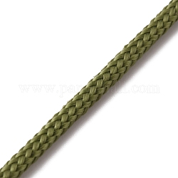 Filo di nylon intrecciato, filo di nylon per la realizzazione di perline di gioielli, verde oliva scuro, 2mm, circa 109.36 iarde (100 m)/fascio