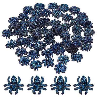 Shop GORGECRAFT 60Pcs 13mm Halloween Spider Flatback Charms Opaque Resin  Cabochons Spider Buttons Sew On Christmas Scrapbooking Embellishments &  Decorations with Rhinestone for Crafts for Jewelry Making - PandaHall  Selected