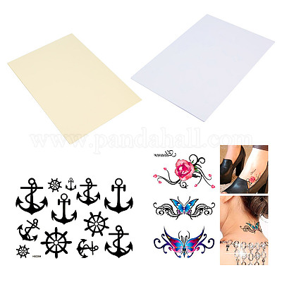 Printable Temporary Tattoo Paper for INKJET Printer 10 Sets DIY  Personalized Image Transfer Sheet for Skin