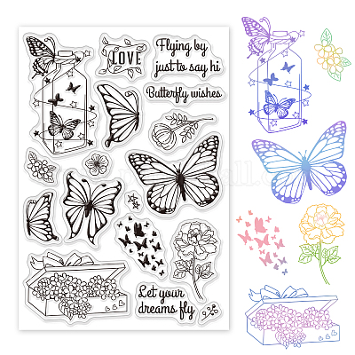 PVC-Plastikstempel&nbsp;DIY-WH0167-56-182-1