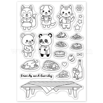 Feast Clear Stamps