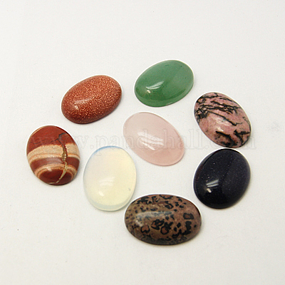 Cabochons en pierres gemmes&nbsp;G-J069-18x25mm-M01-1